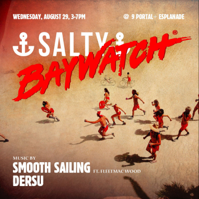 Salty Baywatch Event Flyer