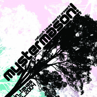 Myster Mason Club Event Flyer 2004