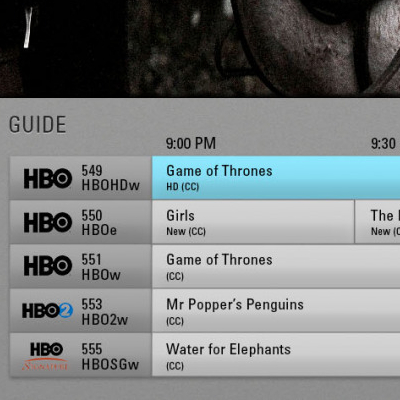 HTC SenseTV Proposal